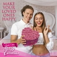 thumbnail image 6 of GLAMOUR BOUTIQUE 27-Piece Forever Flowers Heart Shape Box - Preserved Roses, Immortal Roses That Last A Year - Eternal Rose Preserved Flowers for Delivery Mothers Day & Valentines Day - Velvet Pink, 6 of 9