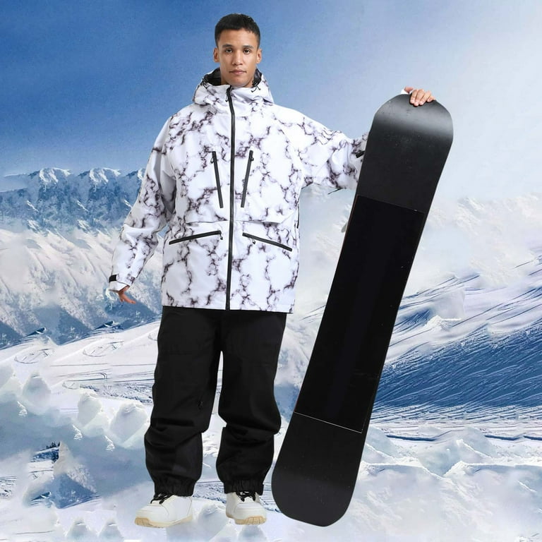 Men's Winter Windproof Waterproof Snowsuit Snowboard Jacket for