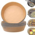 thumbnail image 1 of 100pcs Air Fryer Disposable Paper Liner Non-stick Baking Parchment Paper Liners, 1 of 5