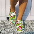 thumbnail image 4 of Grinch Shoes Grinch Decorations Grinch Shoes Toddler Floral Print Women's Sports Shoes Flat Breathable Shoes Women's Shoes, 4 of 5