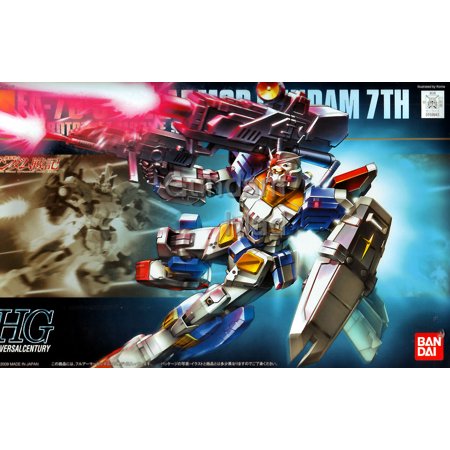 Full Action Model Kit - Bandai Hobby FA-78-3 Full Armor Gundam 7th HGUC HG 1/144 Model Kit