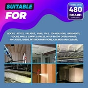 Ixirpro 24-Pack Expanding Spray Foam Insulation Kit (25.4 oz / 720g) - High Density Closed Cell Sealant for Walls, Ceiling, Windows & Doors