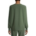 thumbnail image 2 of Scrubstar Women's Seasonal Solid Warm Up Scrub Jacket, 2 of 6