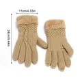 thumbnail image 3 of TRUBKH Cotton Gloves Thermal Gloves for Women Warm Gloves Gloves for Men Gloves for Women Thermal Gloves Women Riding Gloves Black One Size, 3 of 6
