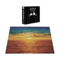 thumbnail image 4 of Ambesonne Exotic Jigsaw Puzzle Durable Cardboard, Sunset Seaside Clouds, 1000 pcs, Multicolor, 4 of 6