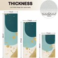 thumbnail image 4 of Teal Gold Splash Marble Kitchen Rugs Sets Of 3,Kitchen Runner Rugs Non Skid Washable,Decorative Kitchen Floor Mats for Kitchen,Sink,Laundry,17"x30"+ 17"x47" + 17"x59", 4 of 6