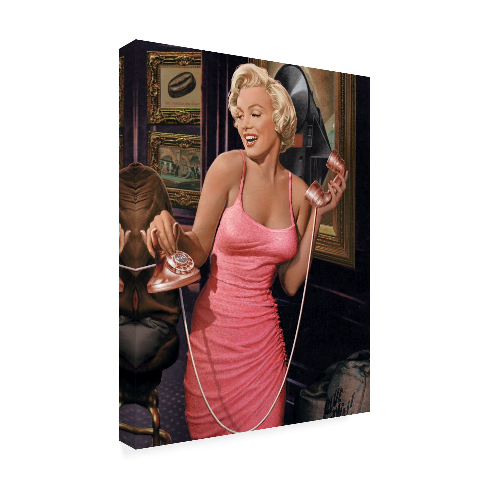 Trademark Fine Art 'Marilyns Call II' Canvas Art by Chris Consani