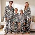 thumbnail image 2 of Ensemble de Pyjamas Assortis pour la Famille pour Parents et Enfants – Tenue de Pyjama Douillette pour Se Détendre et des Nuits de Rapprochement Confort Personnalisable pour la Maison, 2 of 4