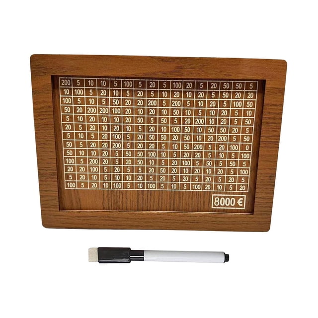 Hucha de madera, hucha para niños, adultos, niños y niñas, dinero retro irrompible 800 euros Sharpla Hucha
