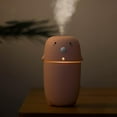 thumbnail image 3 of Mini humidificador de aire Mini difusor de aceite esencial con humidificador de niebla fría con luz Difusor de de aceite esencial ligero portátil, 2 modos Magideal Mini humidificador de aire, 3 of 6