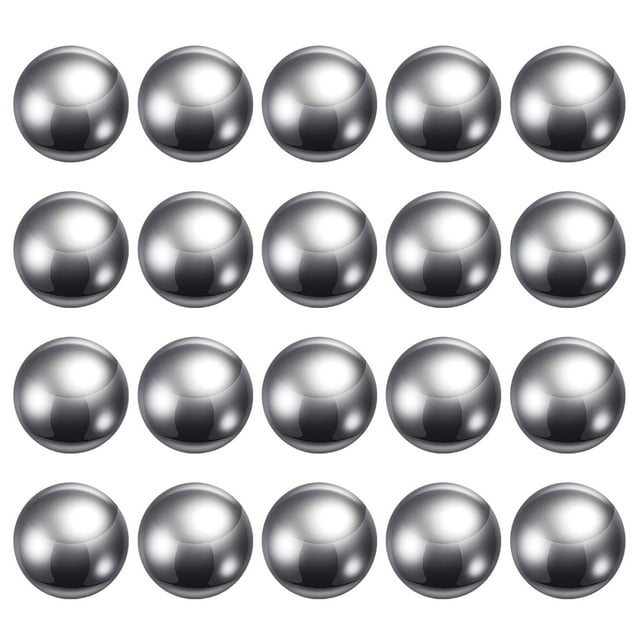 Unique Bargains Billes de Roulement en Acier au Carbone 22 mm Polies avec Précision, Lot de 20