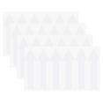 thumbnail image 1 of Uxcell Paquete de 4 Etiquetas Adhesivas Flecha Impermeables de 4 x 1 pulgadas para Marcado de Paredes/Señal de Tráfico [Blanco], 1 of 6