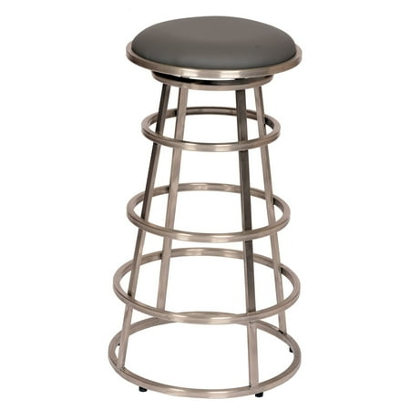 Collection Brushed Stainless Steel Bar - Armen Living Ringo 26