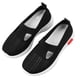 thumbnail image 3 of Zapatos sin cordones zapato para caminar de malla de punto suave informal negro hueco para correr ANGGREK  Otros, 3 of 7