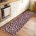 thumbnail image 2 of Pink Black 2'x6' Runner Rugs for Hallway Kitchen Bedside Non Slip Washable, Elegant Modern Abstract Art Luxury Entryway Rug Runners with Rubber Backing, Long Carpet Runner for Laundry Room, 2 of 8