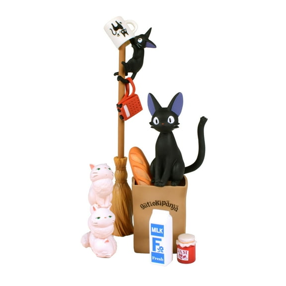 Kiki's Delivery Service - Jiji Nosechara Assortment Stacking Figure