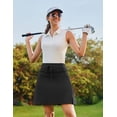 thumbnail image 3 of Pinspark Skorts Skirts for Women with Pockets Golf Skirt 20" Tennis Skirts Athletic High Waisted Skorts Casual, 3 of 6