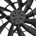 thumbnail image 4 of 10 Inch 100W Solar Panel Fan Kit, Waterproof Solar Panel, Round Ventilation Box, Exhaust Fan for Chicken Coop, Greenhouse, Garden Shed, 4 of 4