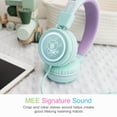 thumbnail image 4 of 2 Pack Multicolor MEE audio KidJamz KJ55 Safe Listening USB-C Kids Headphones with LED Lights for Boys and Girls / Students / School / Library / Classroom, 4 of 9