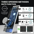 thumbnail image 3 of Kavey 2.0 Cub Safe Box, Money Safe with Hidden Compartment and Dual Alarm System, Home Safe with LCD Touch Screen and Mute Function, Safe for Money Documents Valuable, 3 of 5