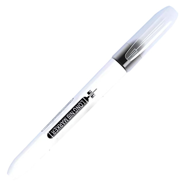Preplabs Deep Hole Marker Industrial Tile Pen, Long Head Ink with Scratch/Oil Proof Formula, Ceramic Drilling Tool for Construction/Flooring Professionals