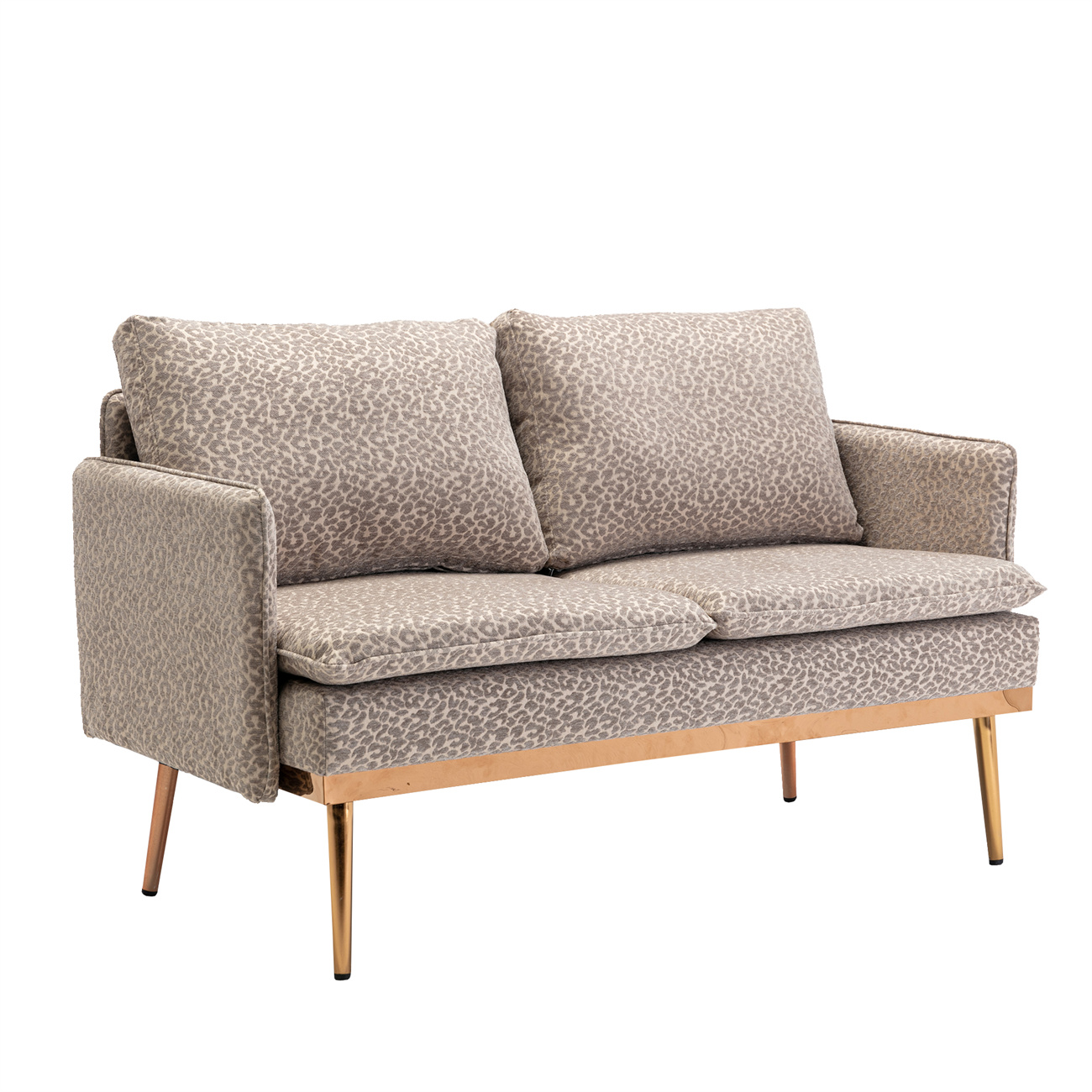 Modern Loveseat Sofa Couch Living Room Bedroom Chaise Lounge Sofa with ...