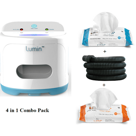 3B Medical Lumin CPAP Mask and Accessories Cleaner (4 in 1 Combo Pack)
