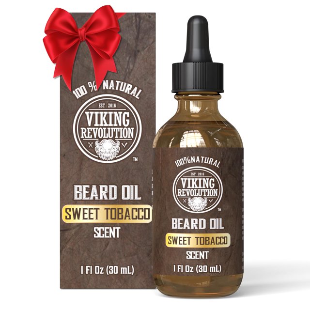Aceite para barba Viking Revolution Sweet Tobacco con argán y jojoba