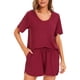 thumbnail image 2 of Pijamas De Manga Corta De Verano,Pijamas De Verano De Mujer Cortos Mujer Pieza De Verano Lounge Conjunto De Salón De Dos Piezas De Verano Calidad Inigualable, 2 of 2