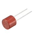 thumbnail image 3 of 20Pcs DIP Mounted Cylinder Slow Blow Micro Fuse T1A 1A 250V Red, 3 of 4