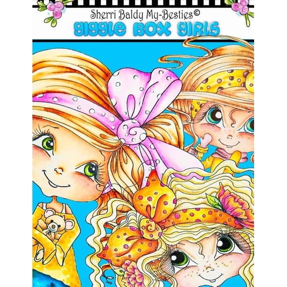 Sherri Baldy My-Besties Giggle Box Girls Coloring Book, (Paperback)