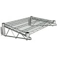 thumbnail image 6 of 14 x 60 Inch Chrome Wire Wall Mount Shelf, Heavy Duty Metal Wall Shelving for Garage, Kitchen, Basement Storage, 6 of 11