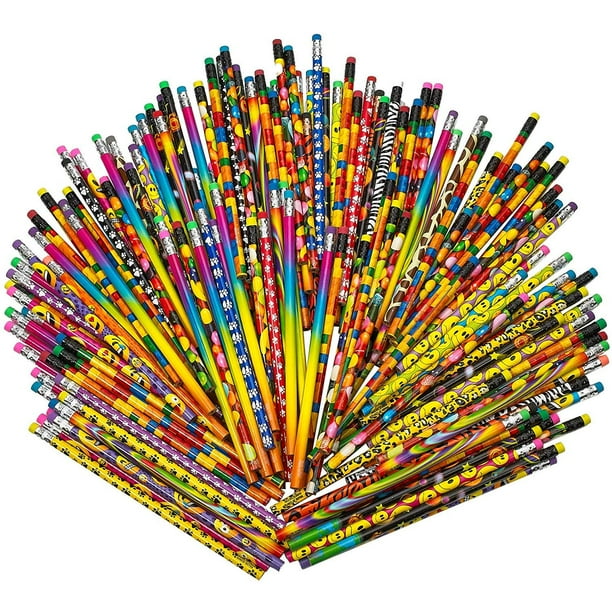 Pencil Assortment 7.5 inches Assorted Colorful Pencils for Kids (Pack