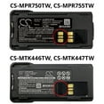 thumbnail image 6 of Replacement Battery for Motorola PMNN4490A,PMNN4490B,PMNN4491,PMNN4491B,PMNN4493,PMNN4543,PMNN4543A,PMNN4544,PMNN4544A,7.4V/2200mAh, 6 of 6