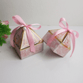thumbnail image 5 of Caja de dulces con forma de pagoda, regalo de recuerdo, cajas de chocolate con cintas, boda, cumpleaños de niños, baby shower, suministros para fiestas, 8,5 x 3,5 x 7 cm, 5 of 5