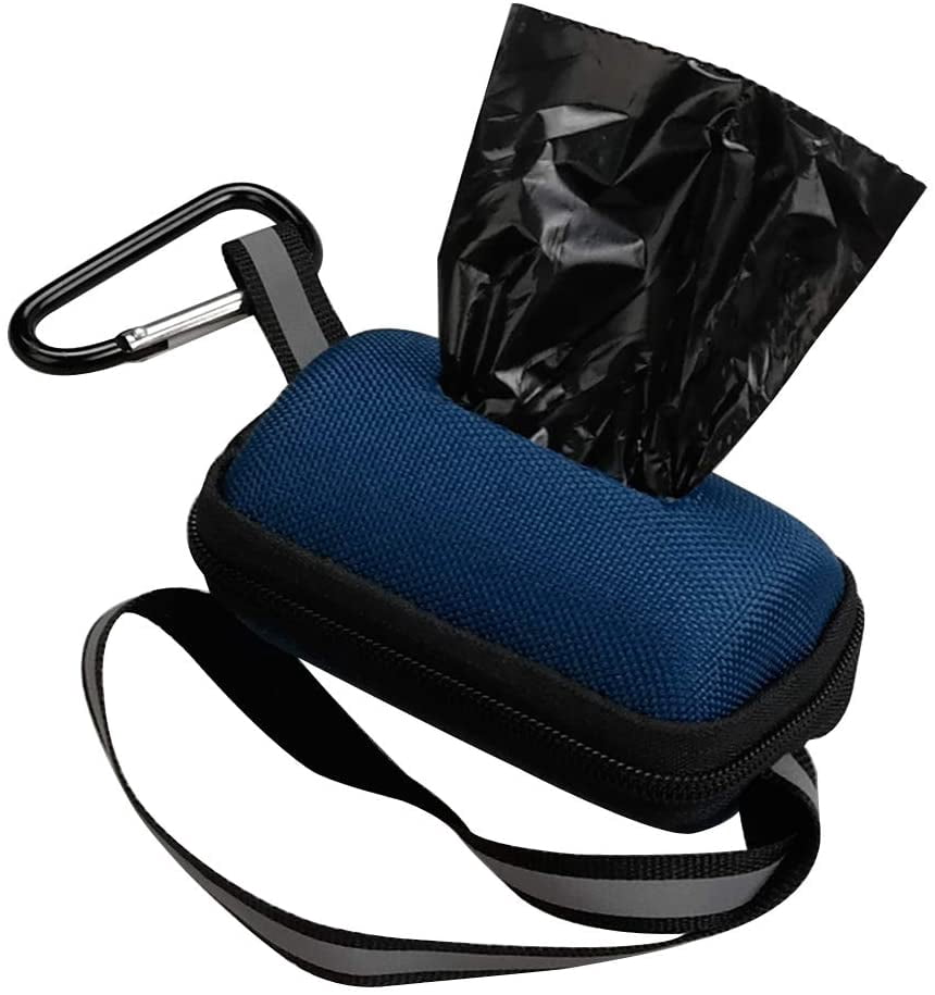1400 Counts Dog Waste Bags, Black Pet Poop Bag with Dispenser (40 Rolls)