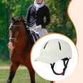 thumbnail image 6 of TTETTZ Equestrian Helmet Adjustable Riding Cap Breathable Lightweight Comfortable Horse S beige, 6 of 9