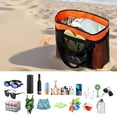 thumbnail image 6 of 2-in-1 Mesh Beach Bag Large Pool Handbags Lightweight Waterproof Women Mesh Tote for Swimming Pool Travel Work, 6 of 8