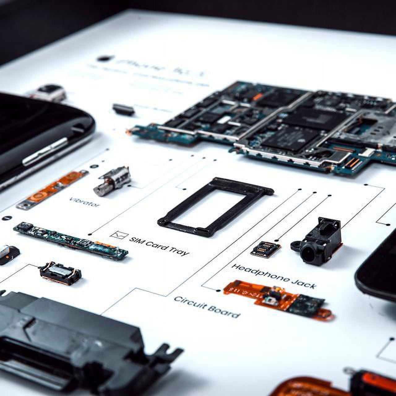 Xreart Deconstructed iPhone Teardown Art Frame | Best Gift for