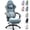 Blue, variant on KARXAS Breathable Fabric Gaming Chair, Comfort Office Chair with Gel Cushion and Storage Bag, Game Chair with Pocket Spring Cushion and Footrest, Black