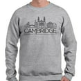 thumbnail image 2 of Skyline Cambridge England Sweatshirt Unisex 2X-Large Grey, 2 of 5
