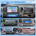 thumbnail image 2 of Radio de coche Leadfan 4G 64G Android con CarPlay Honda Civic 06-11, 2 of 8