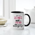 thumbnail image 4 of CafePress - Funny Brain Surgery Recovery Mugs - 11 oz Ceramic Mug - Novelty Coffee Tea Cup, 4 of 4