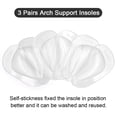 thumbnail image 2 of Plantillas para zapatos Dr. Foot's Arch Support para pies planos, 3 pares, 2 of 5
