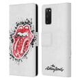 thumbnail image 1 of Head Case Designs Officially Licensed The Rolling Stones Licks Collection Distressed Look Tongue Leather Book Wallet Case Compatible with Samsung Galaxy S20 / S20 5G, 1 of 6