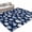 Navy Blue Gray Blue Light Gray, variant on Area Rugs 2.7'x5', Navy Blue Coastal Carpet Runner Indoor Outdoor Rugs Home Decor Aesthetic, Shell Conch Summer Beach Nautical Non Slip Mats Washable Accent Rug for Living Room Bedroom