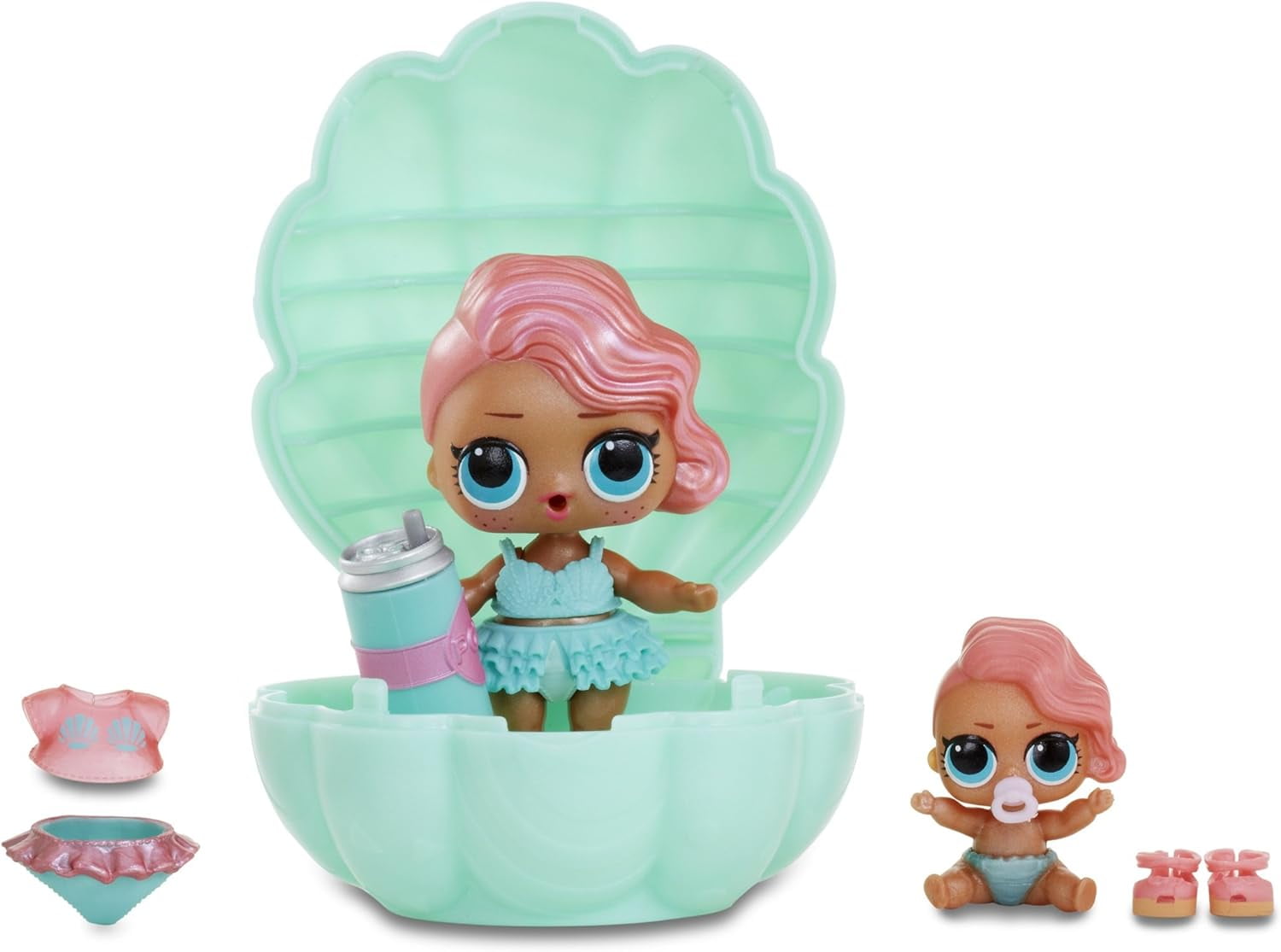 Free Shipping LOL Surprise Pearl Surprise Teal Doll Playset Great Gift for Kids Ages 4 5 6 Walmart