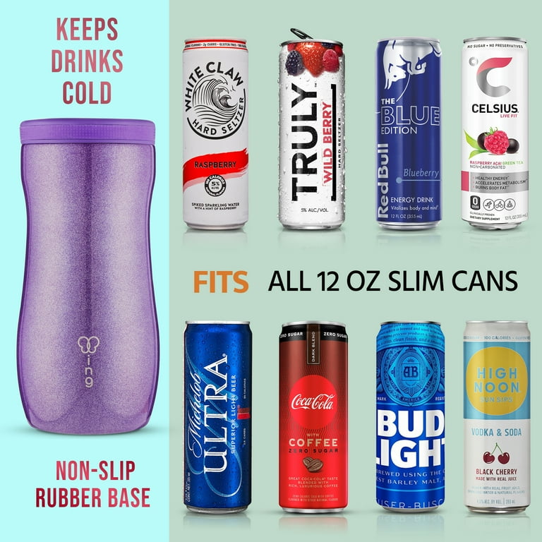 True Slim Can Drink Sleeve - Insulated Cooler For Beer, Hard