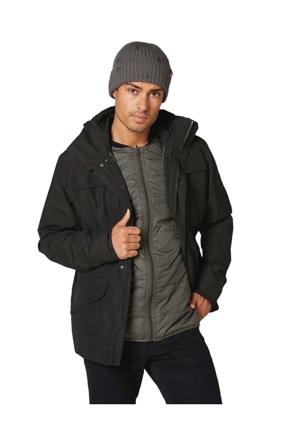 Mens Reykjavik 3-In-1 Jacket XX-Large Black