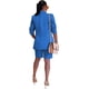 thumbnail image 5 of WOKANSE Conjunto de chaqueta de traje de manga larga para mujer, pantalones cortos con bolsillo, dos piezas, conjunto de blazer con botones, 5 of 5